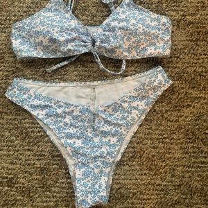Flower Print SHEIN Bikini